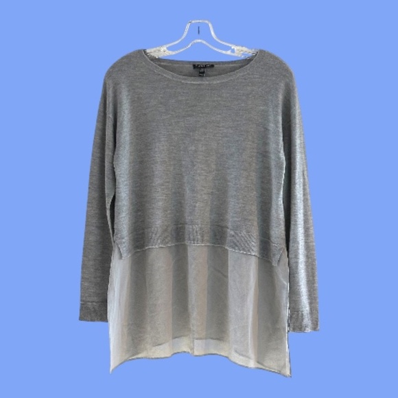 Eileen Fisher Cashmere Silk Sweater - Picture 4 of 13